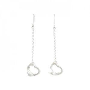 TIFFANY Authentic Silver Heart Earrings